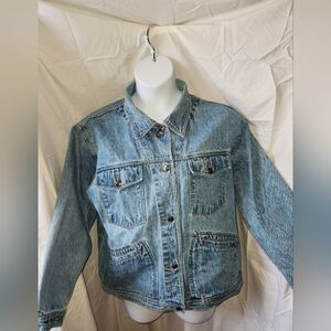 St. Johns Bay Jean Jacket Size 20W